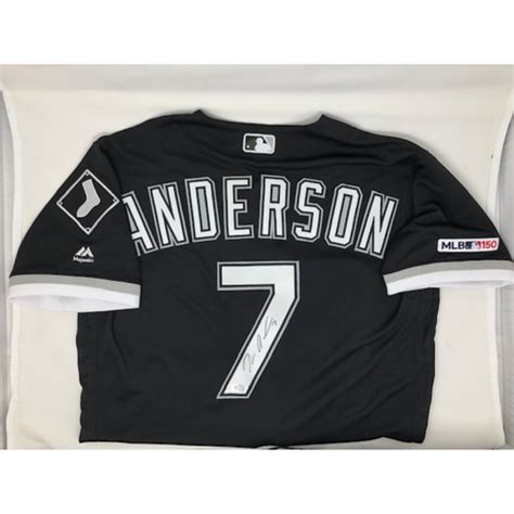 Tim Anderson Autographed Jersey | White Sox Auctions