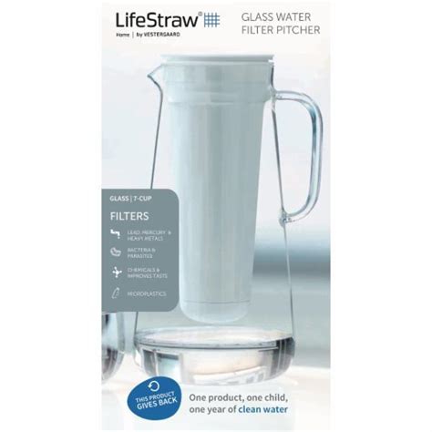 GLASS WATER FILTER PITCHER | The Natural Products Brands Directory