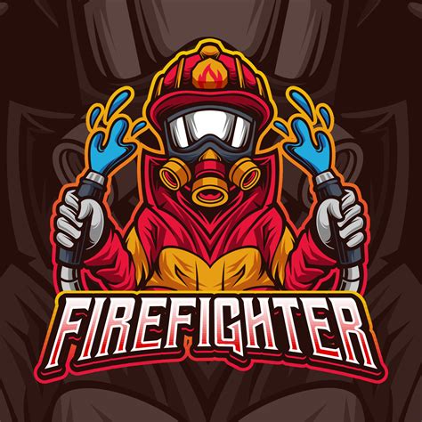 Firefighter Logo Vector Art, Icons, and Graphics for Free Download