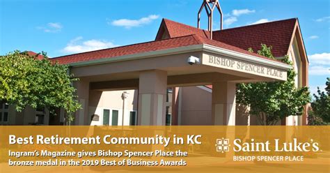 BSP Named "Best of Kansas City" Bronze Award Winner | Bishop Spencer Place