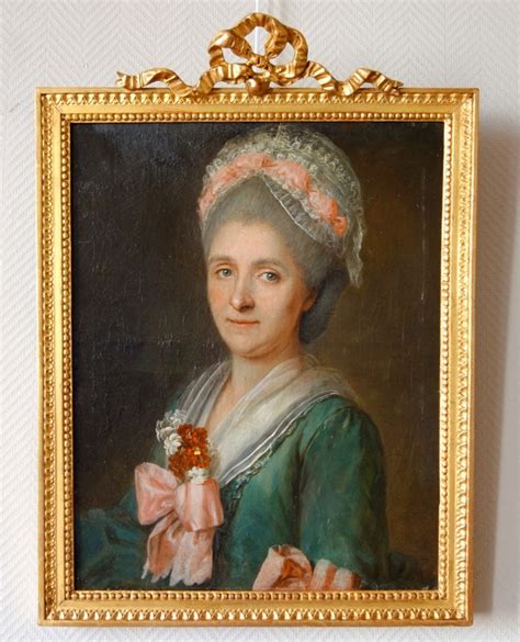 18th century French school, aristocrat lady portrait