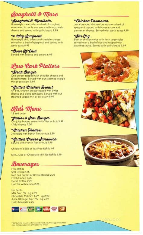 Online Menu of Brookside Diner, Tulsa, OK