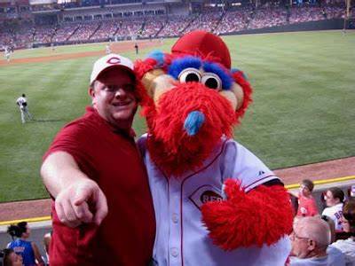 MLB Baseball Mascots: Gapper Cincinnati Reds Mascot Pictures