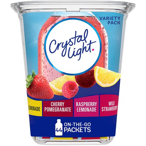 Buy Crystal Light Sugar-Free Fruit Variety On-The-Go Powdered Drink Mix ...