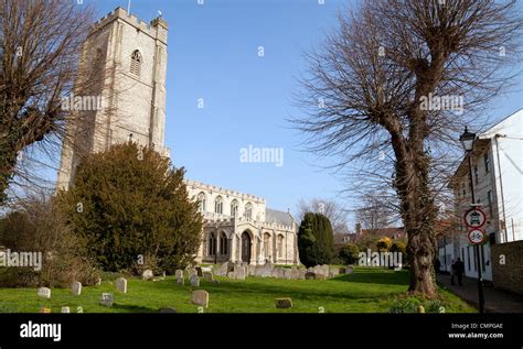 St Marys Church, Mildenhall Suffolk UK Stock Photo - Alamy