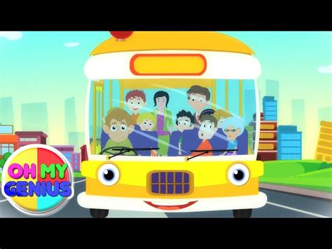 Wheels on the Bus | School Bus Song | Nursery Rhymes and Baby Songs For ...