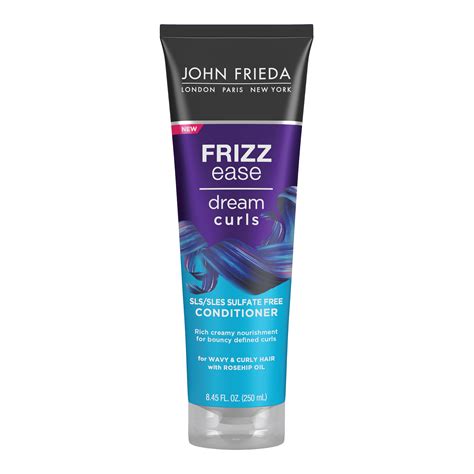 John Frieda Frizz Ease Dream Curls SLS/SLES Sulfate-Free Conditioner ...