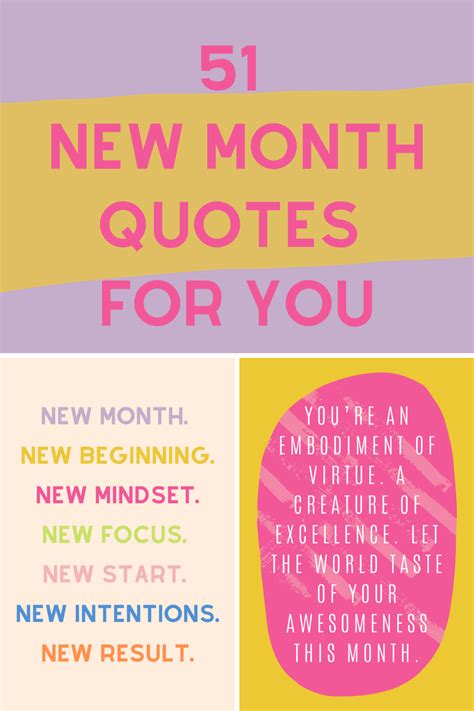 51 New Month Quotes for Your Calendar - Darling Quote