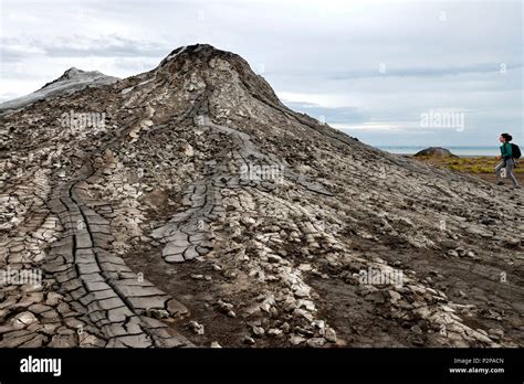 Azerbaijan, Gobustan, Gobustan National Park, Mud volcanoes Stock Photo - Alamy