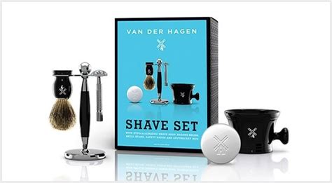 Van der Hagen's luxury shaving items @vanderhagenent - Advice Sisters