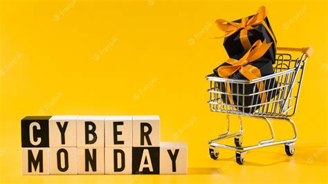 Free Photo | Cyber monday retail sales