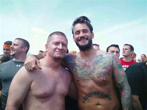 Recent pic of cm punk and ace steel : r/WWE