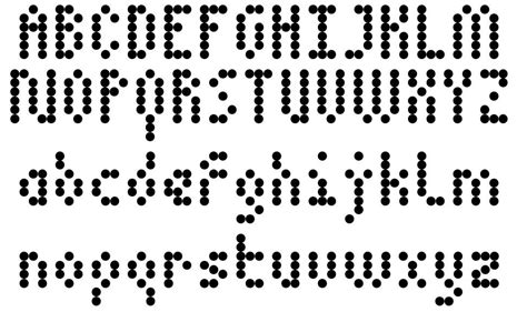 5 Dotmatrix 1979 font by Winter Design Studio | FontRiver