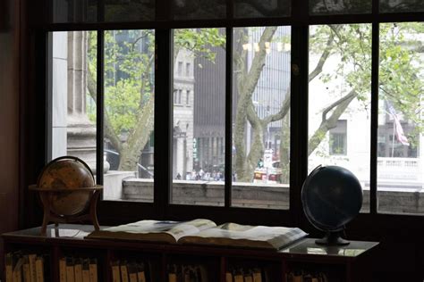 NEW YORK, USA - MAY 4 2019 - Interior of Public Library on 5th avenue ...