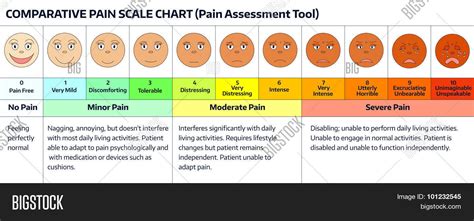 Faces - Pain Scale Vector & Photo (Free Trial) | Bigstock