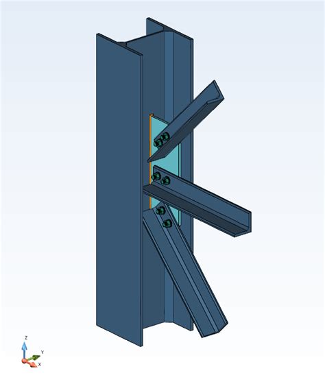 Steel Connections - Gusset | GRAITEC