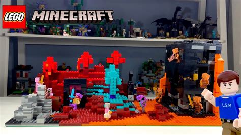 Lego Minecraft Nether MOC (bastion) - YouTube