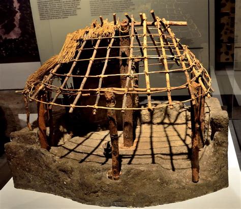 Reconstruction Model of a hut on the Palatine Hill around 10th c. BC ...