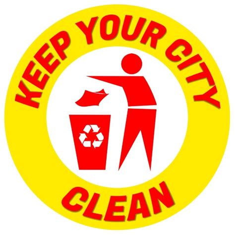 Keep Your City Clean Sign Template in 2020 | Cleaning service flyer, Sign templates, Flyer