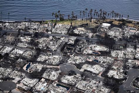 Lahaina residents return to find vast devastation; death toll rises to ...