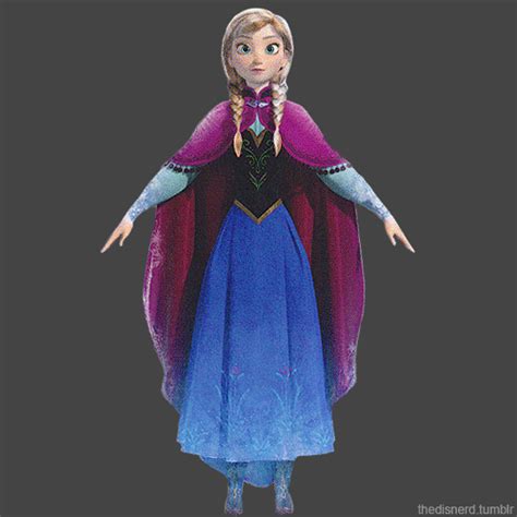 The Disnerd, Frozen (2013) Anna concept art, freezing Scans...