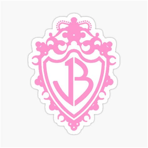 "Joans Brothers Logo (pink) " Sticker for Sale by rebekahlauren | Redbubble