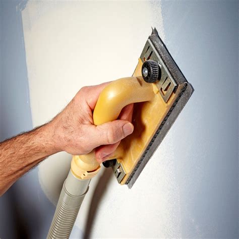 How to Sand Drywall With Minimal Dust | Drywall repair, Drywall installation, Drywall sander