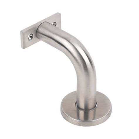 Heavy Duty Handrail Bracket | 75mm | Satin Stainless Steel