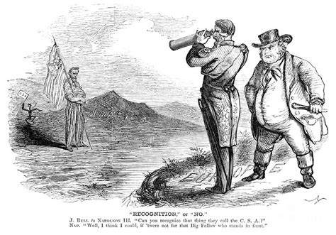 Civil War Cartoon, 1861 Drawing by Granger - Fine Art America