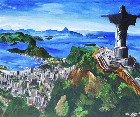 Brazil Painting by Antonio Griffin