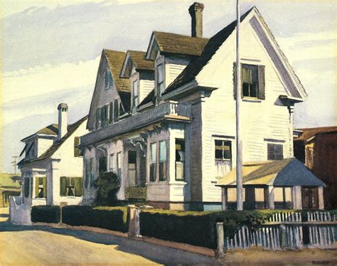 Edward Hopper House By The Railroad Painting