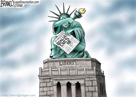 Statue Of Liberty Political Cartoon