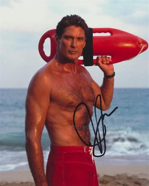 DAVID HASSELHOFF - Baywatch – Hollywood Autographs