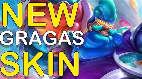 NEW SPACE GROOVE GRAGAS SKIN - Gragas Jungle Gameplay - Pre-Season 13 ...