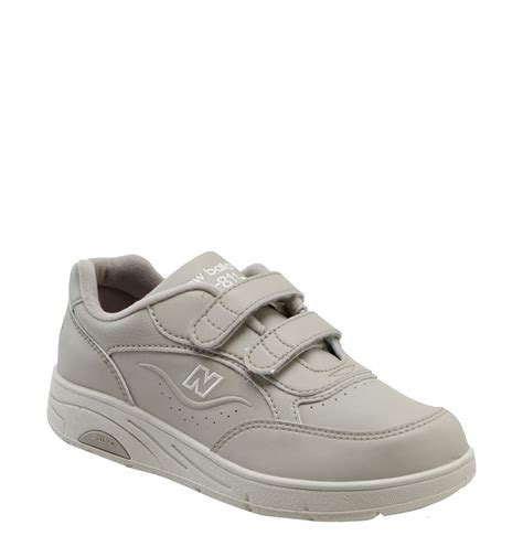 New Balance W811 Velcro Walking Shoe (women) in Gray (bone) | Lyst