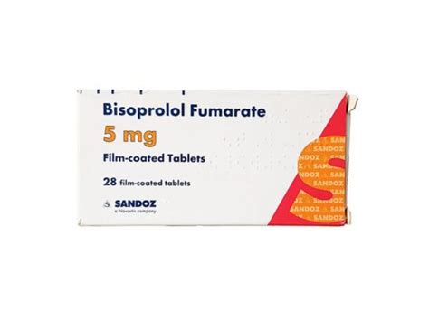 BISOPROLOL FUMARATE 5MG (SANDOZ) - Troskit