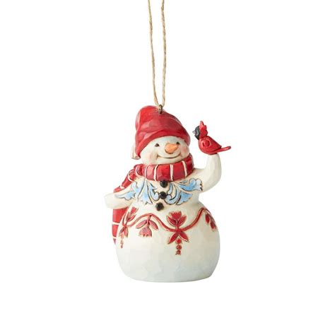 Mini Snowman Ornament in 2022 | Snowman ornaments, Hanging ornaments ...