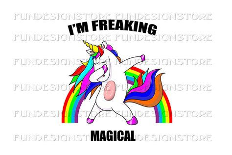 FUNNY UNICORN, MEME, QUOTES,CLIPART,PNG Graphic by FUNDESIGNSTORE ...
