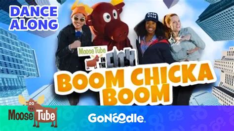 Boom Chicka Boom Song | Songs For Kids | Dance Along | GoNoodle - YouTube