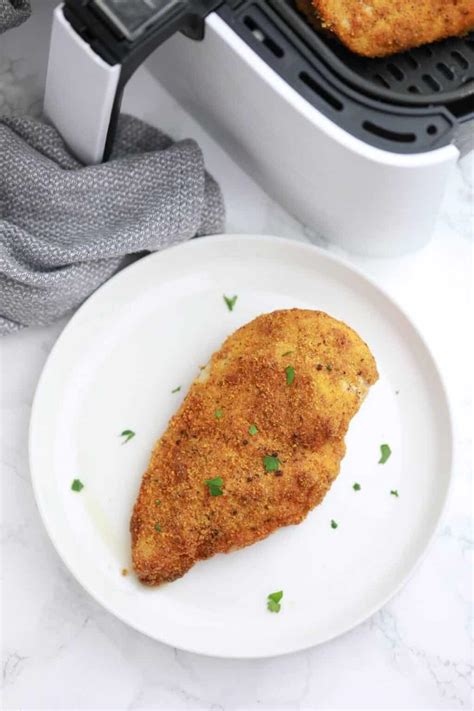 Air Fryer Breaded Chicken Breast - Recipe Vibes