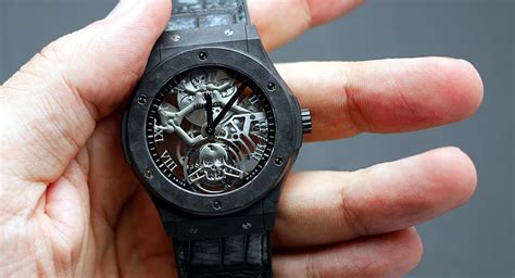 Hublot Classic Fusion Tourbillon Black Skeleton Skull