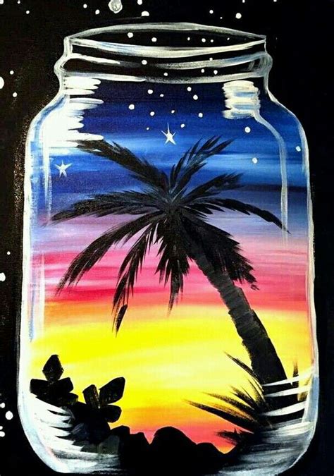 Glass Jar design painted | Jar design, Glass, Art