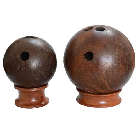 Antique Wood Bowling Balls at 1stDibs | antique wooden bowling ball, old bowling balls, antique ...