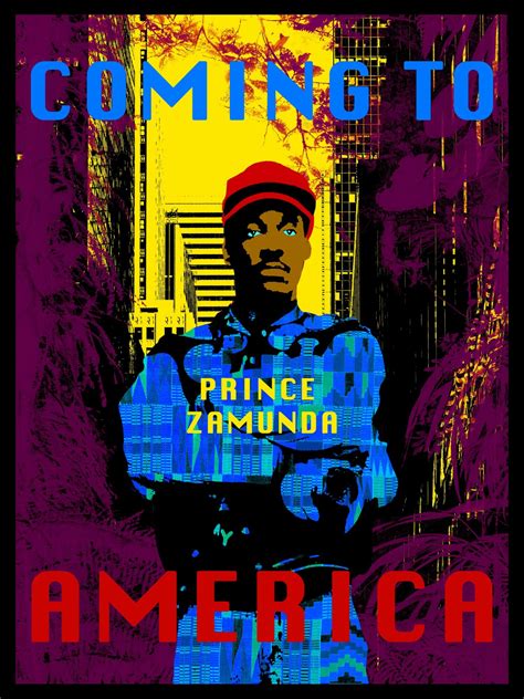 COMING TO AMERICA | Poster By Frenesinocturno