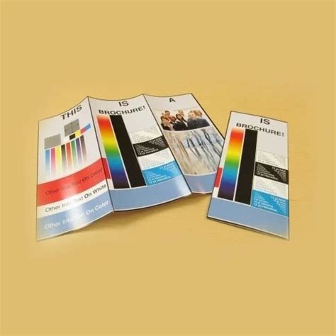 Custom Brochure Printing Services at Rs 8/page in Delhi | ID: 20448933230