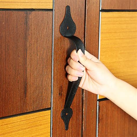 LWZH Sliding Barn Door Pull Handle, Sliding Closet Gate Cabinet Closet ...