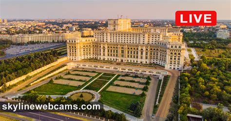 Live Cam Bucharest - Palace of the Parliament | SkylineWebcams