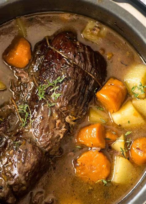 Slow Cooker Beef Pot Roast | RecipeTin Eats