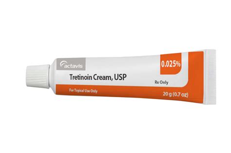 Tretinoin Cream .025% (Retin-A) for Acne Delivery Options, Uses ...