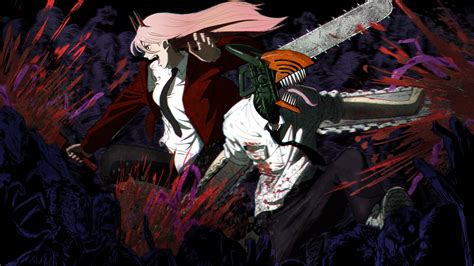 chainsaw man, anime, power, denji, 4k, pc, HD Wallpaper | Rare Gallery